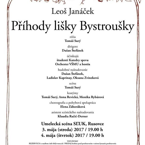 Janacek/The Cunnigen Little Vixen